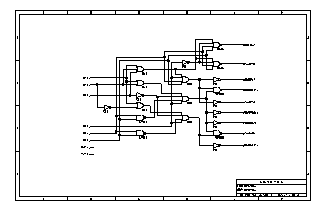 VHDL Synthesized Schematic of Control Unit